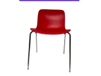 Sedia senza braccioli Troy chair sedia rossa magis di Magis a prezzo scontato