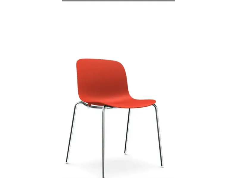 Sedia senza braccioli Troy chair sedia rossa magis di Magis a prezzo scontato