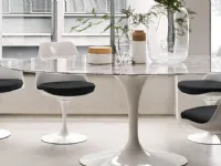 Sedia senza braccioli Tulip by saarinen 769s  Alivar a prezzo Outlet