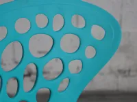 Sedia senza braccioli Una supernatural turquoise  Moroso a prezzo scontato