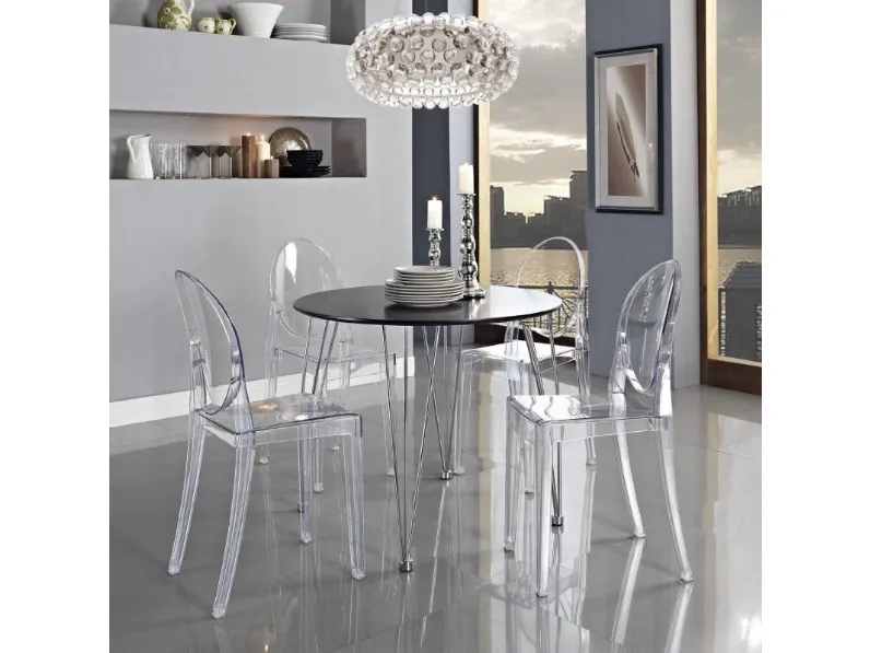 Sedia modello Victoria ghost di Kartell: richiedi il prezzo 