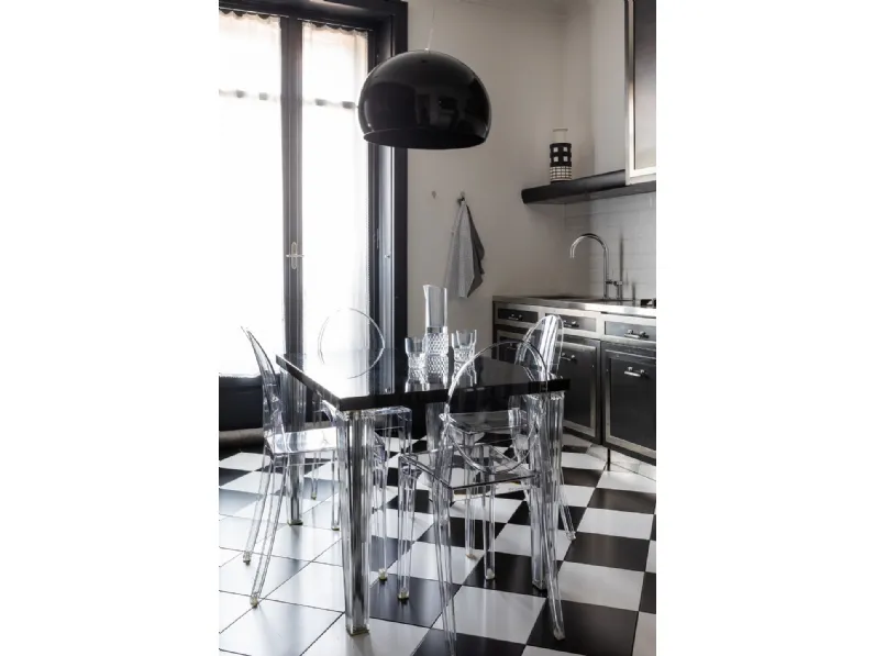 Sedia senza braccioli modello Victoria ghost a prezzo riservato 