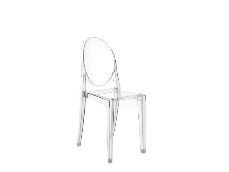 Sedia senza braccioli modello Victoria ghost a prezzo riservato 