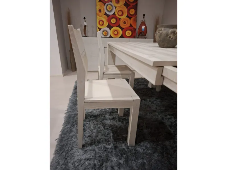 Sedia senza braccioli Wood Mirandola a prezzo ribassato