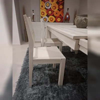 Sedia senza braccioli Wood Mirandola a prezzo ribassato