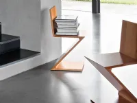 Sedia senza braccioli Zig-zag Cassina a prezzo Outlet