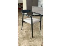 SEDIA Horm Set 4 sedie con braccioli horm velasca a PREZZO OUTLET