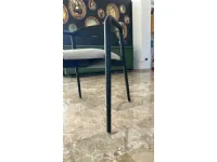 SEDIA Horm Set 4 sedie con braccioli horm velasca a PREZZO OUTLET