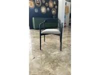 SEDIA Horm Set 4 sedie con braccioli horm velasca a PREZZO OUTLET