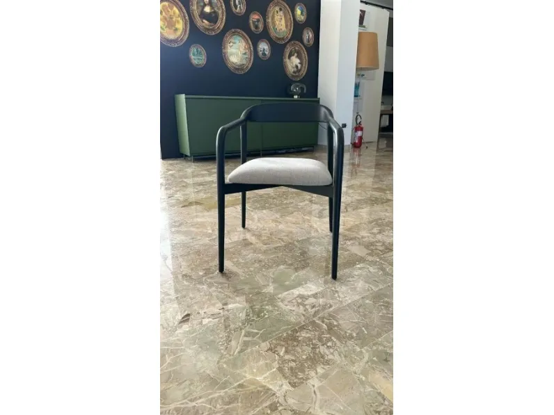 Sedia Horm Set 4 sedie con braccioli horm velasca a PREZZO OUTLET
