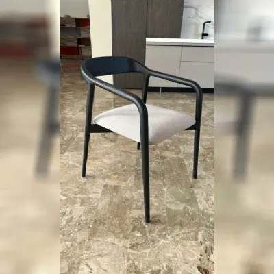 SEDIA Horm Set 4 sedie con braccioli horm velasca a PREZZO OUTLET