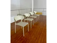 Sedia da soggiorno Set 4 sedie koki 707 di Desalto SCONTATA 24%