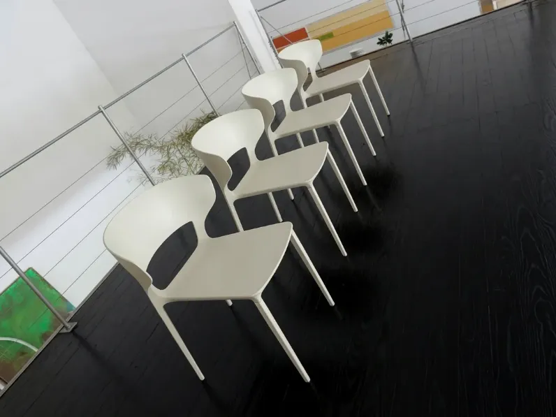 SEDIA Desalto Set 4 sedie koki 707 a PREZZO OUTLET