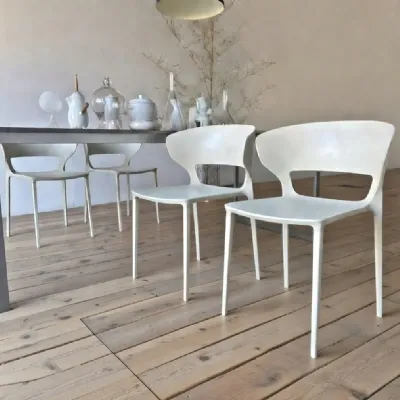 Sedia di Desalto modello Set 4 sedie koki 707 da soggiorno in offerta -24%