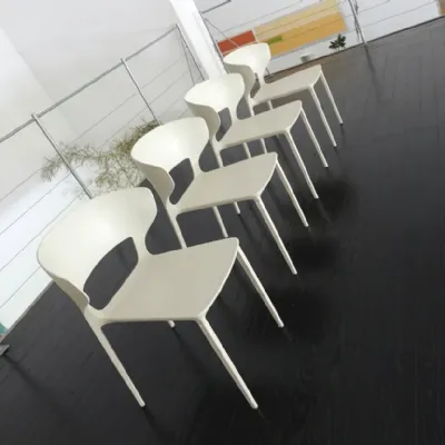 SEDIA Desalto Set 4 sedie koki 707 a PREZZO OUTLET