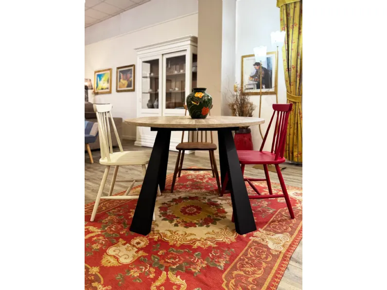 Sedia modello Set di 4 pezzi a marchio Dialma brown scontata del 45%