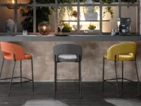 Sedia in tessuto fissa Greta sg in offerta