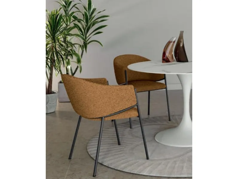 Sedia Medea di Stones in OFFERTA OUTLET -30%