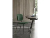 Sedia Susan da soggiorno realizzata in metallo scontata del 30%