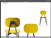 Sedia con schienale medio Tata di Point house in Offerta Outlet