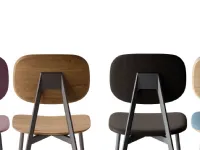 Sedia con schienale medio Tata di Point house in Offerta Outlet