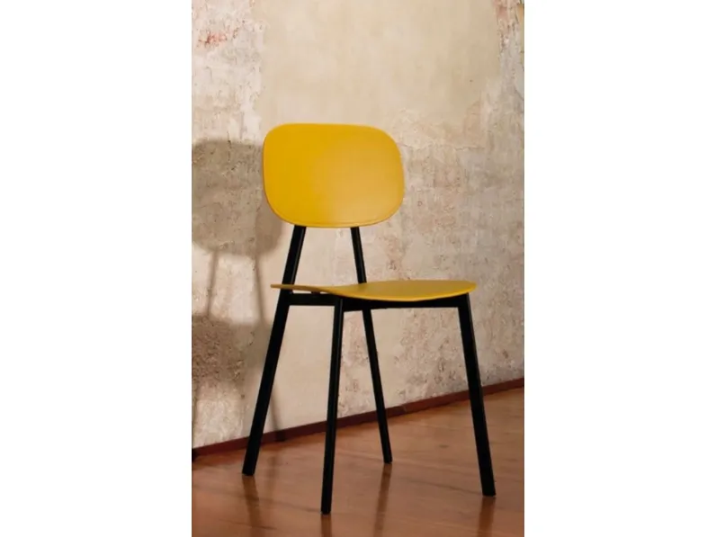 Sedia con schienale medio Tata di Point house in Offerta Outlet