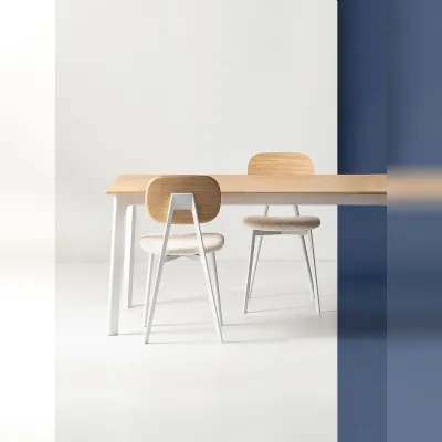 Sedia Tata young da cucina realizzata in metallo scontata del 35%