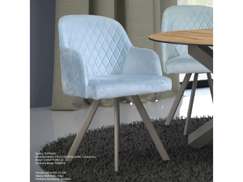 Sedia modello Tiffany da soggiorno di Abitare interior -30%
