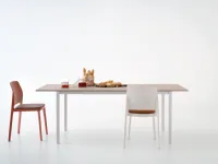 Sedia con schienale medio Tipa imbottita di Pointhouse in Offerta Outlet