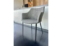 Sedia con schienale medio Agata di Tonin casa a prezzo scontato