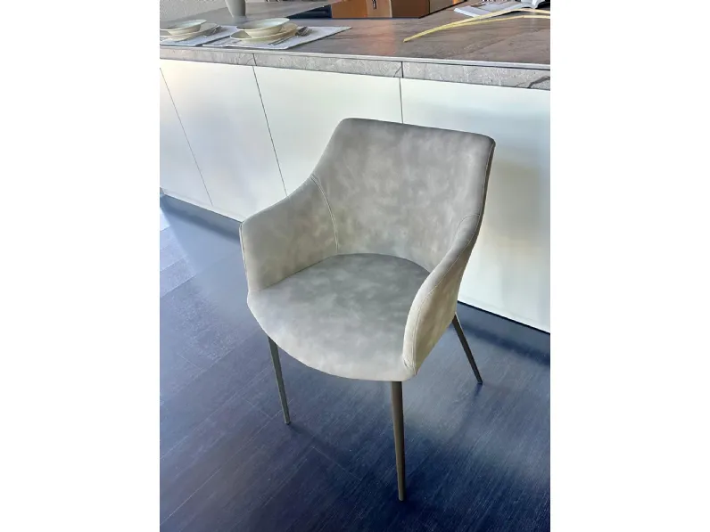 Sedia con schienale medio Agata di Tonin casa a prezzo scontato