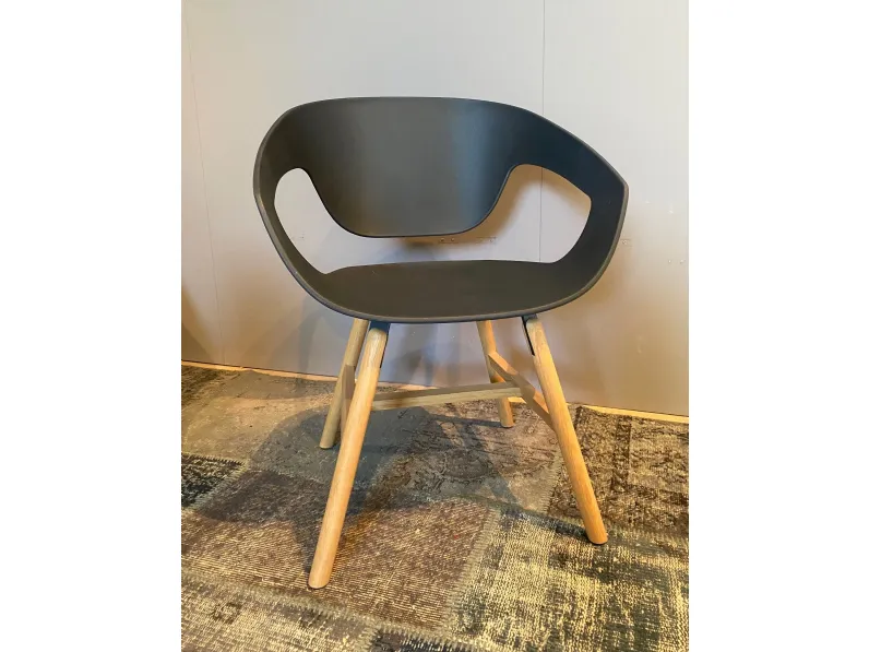 Sedia modello Vad wood  da soggiorno di Casamania by frezza -43%