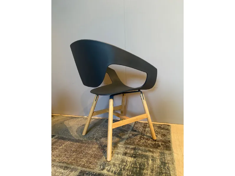 Sedia modello Vad wood  da soggiorno di Casamania by frezza -43%