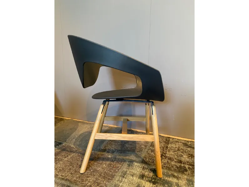 Sedia modello Vad wood  da soggiorno di Casamania by frezza -43%