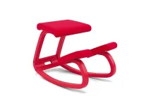 Sedia Variable monochrome per ufficio realizzata in legno scontata del 34%