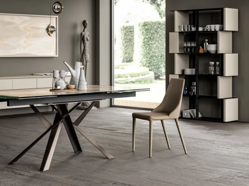 Sedia da soggiorno Victoria Easyline in Offerta Outlet 