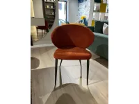 Sedia Vivian da cucina realizzata in tessuto scontata del 30%