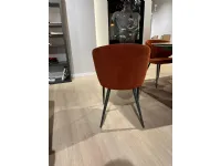 Sedia Vivian da cucina realizzata in tessuto scontata del 30%