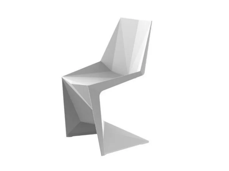 Sedia Vondom voxel chair di Vondom in OFFERTA OUTLET -16%