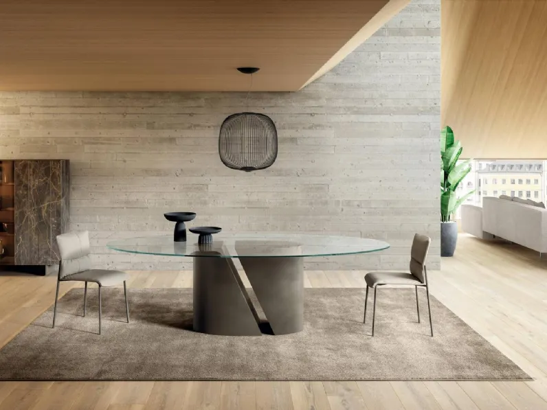 Sedia Woop 2535 da soggiorno realizzata in tessuto scontata del 20%