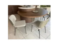 Sedia fissa Wrap di Midj a prezzo Outlet
