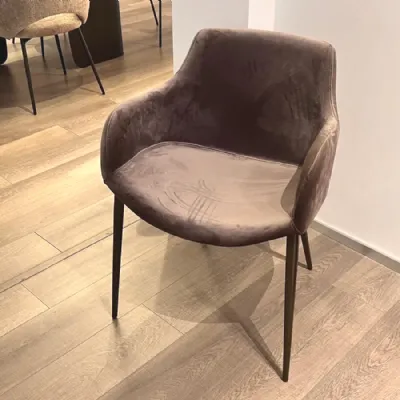 Sedia in tessuto poltroncina Duke zamagna in offerta