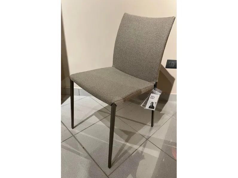 Sedia Zanotta lia sfoderabile di Zanotta in OFFERTA OUTLET -53%
