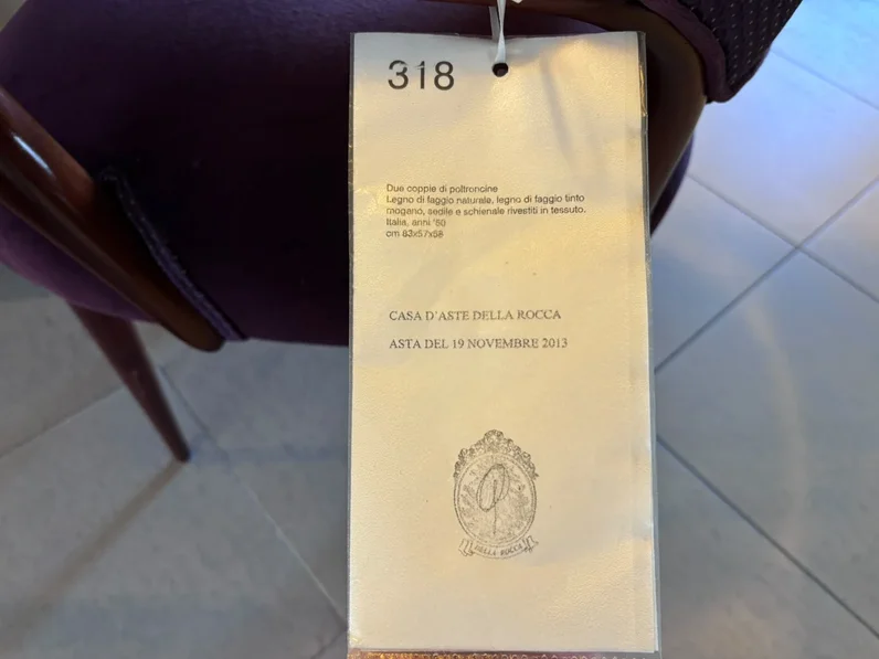 Sedie Collezione esclusiva Poltroncina anni '50