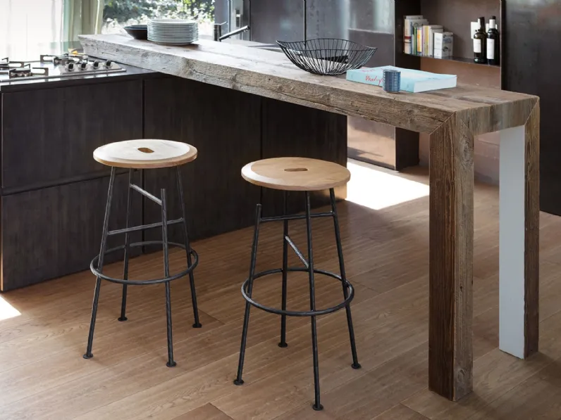 Sedia da cucina Sgabello sbagliato Mogg a prezzo Outlet 