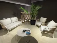 Set da giardino modello Set divanetto poltrone e tavolino abel  Talenti SCONTATO