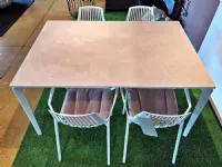 Set per l'esterno modello Set fast con tavolo allsize e sedie rion Artigianale SCONTATO
