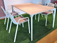 Set per l'esterno modello Set fast con tavolo allsize e sedie rion Artigianale SCONTATO