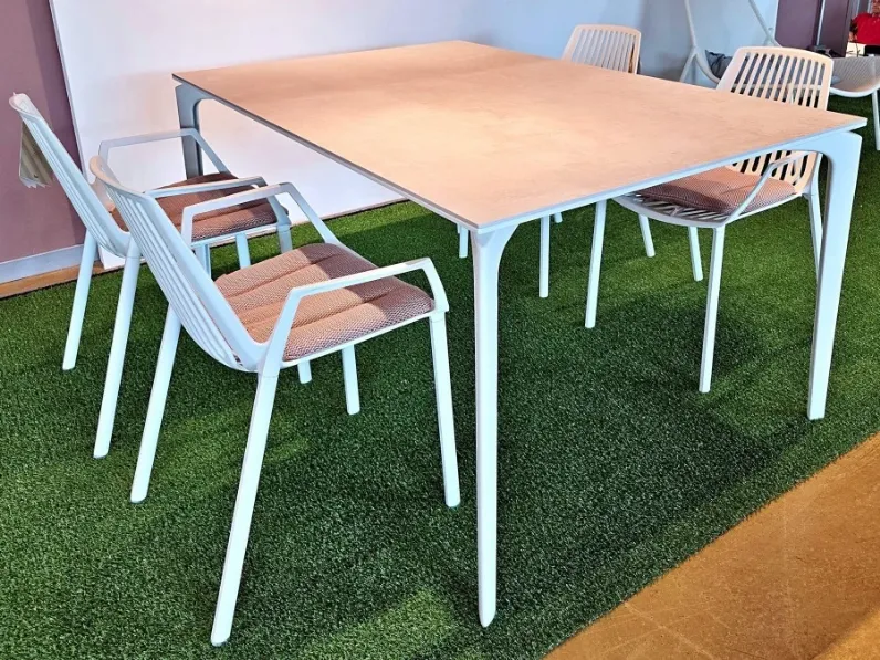 Set per l'esterno completo Set fast con tavolo allsize e sedie rion Artigianale in offerta