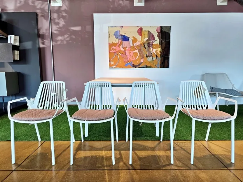 Set per l'esterno completo Set fast con tavolo allsize e sedie rion Artigianale in offerta